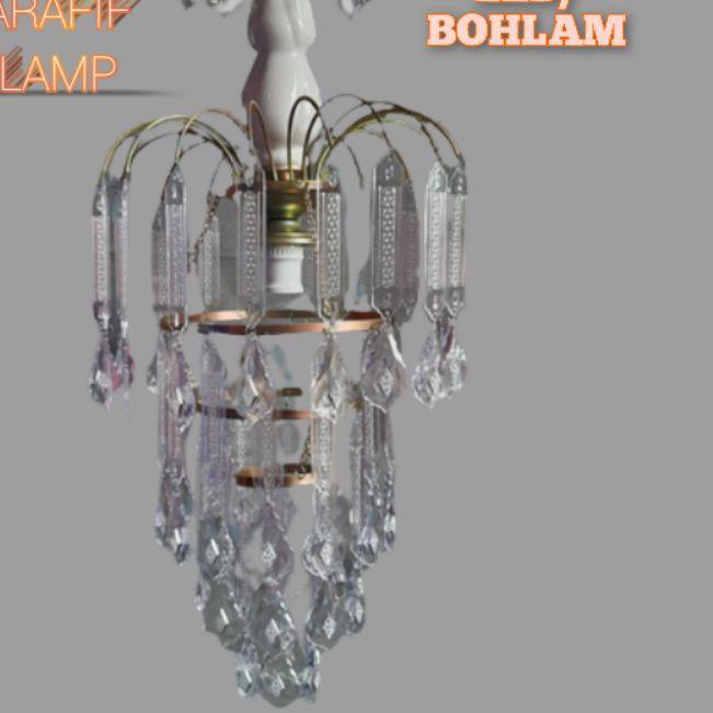 Sale | KP8 | Lampu hias gantung/lampu hias gantung motif air mancur/lampu hias gantung dekorasi