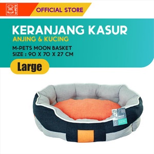 M-Pets Moon Basket Size L / Kasur Tempat Tidur Kucing Anjing OL99