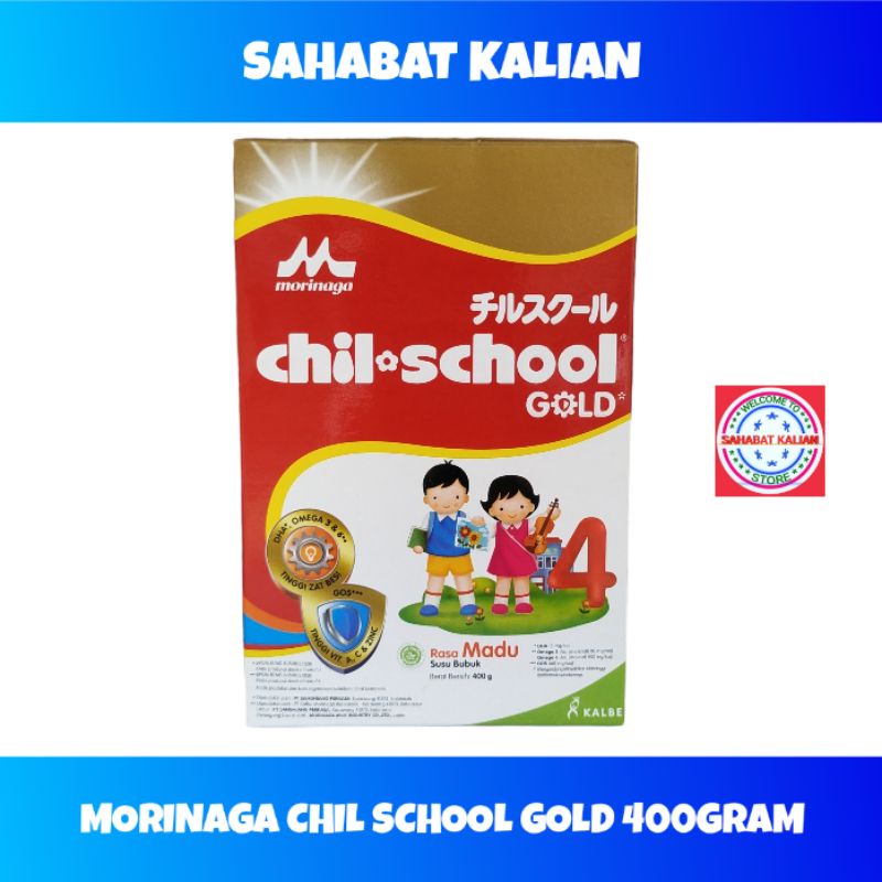 Chil School Gold madu 400gram Usia 3 - 12 Tahun