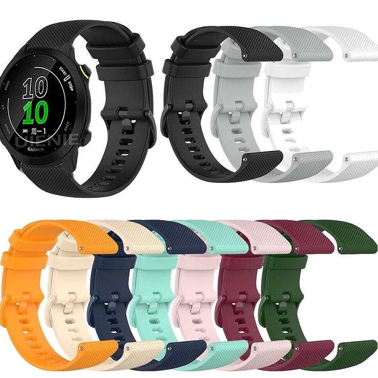 Trend - 20MM TALI JAM SMART WATCH GARMIN FORERUNNER 55 BAHAN SILICONE .,