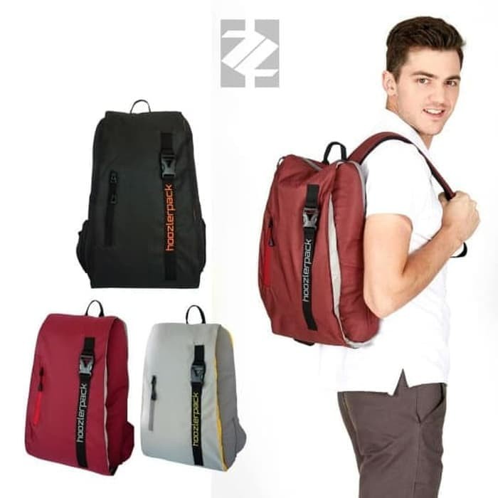 Tas ransel Tas Ransel Pria / Tas Kerja / Tas Laptop Backpack Trager Hoozler - Abu-abu Muda(W0X3) tas