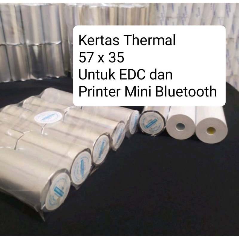 

Kertas Struk 57x35 /40 polos ( 1dus/100Roll )