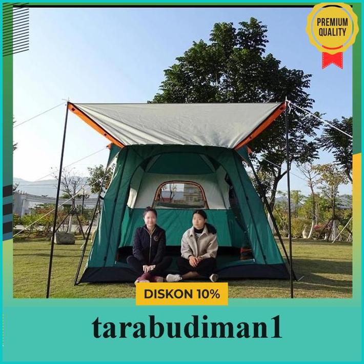 TENDA 6 - 8 ORANG DOUBLE LAYER 015 CUCI GUDANG