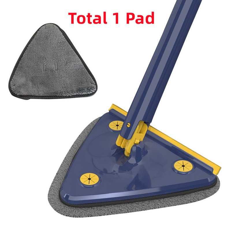 Looove Alat Pel Kain Microfiber Cleaning Mop Triangular 360 Rotating - L160V