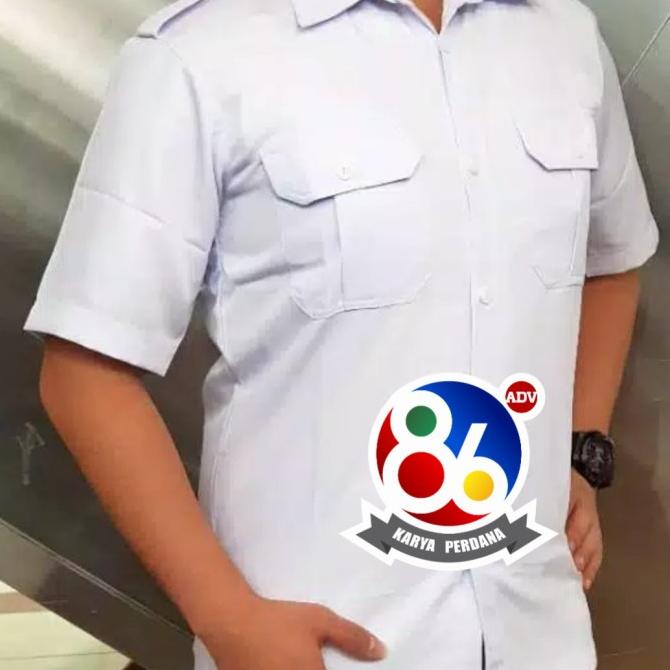 Seragam putih PNS,Baju PNS,Baju PNS pria,Dinas putih,Kemeja putih,PDH