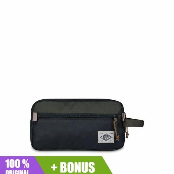 Hand Bag Eiger Packerbase 2.0 Dopp Kit Black Hitam 91000 5015 ORIGINAL