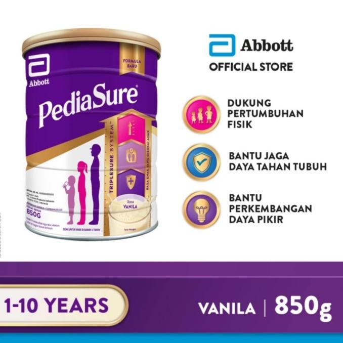 

pediasure triplesure Vanila 850 gram ---NEW---