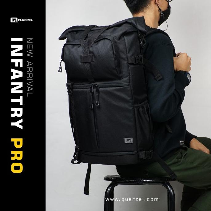 BRG BARU Tas Kamera Quarzel Infantry Pro Tas Kamera DSLR