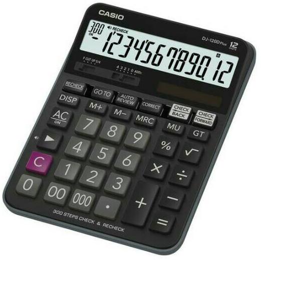 

Promo Special✥ Casio DJ-120D Plus - Check & Correct Calculator/Kalkulator Desktop 231+