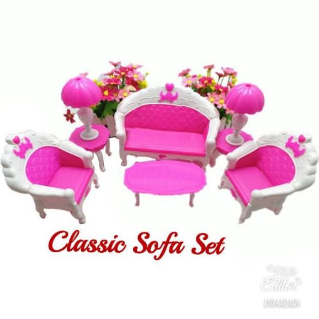 Sofa Set Boneka Barbie