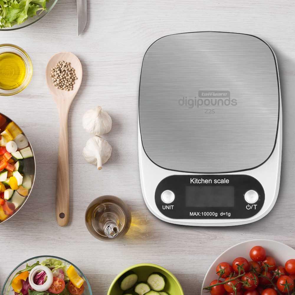 Taffware Digipounds Timbangan Dapur Mini Digital 10kg Akurasi 1g - Z2S
