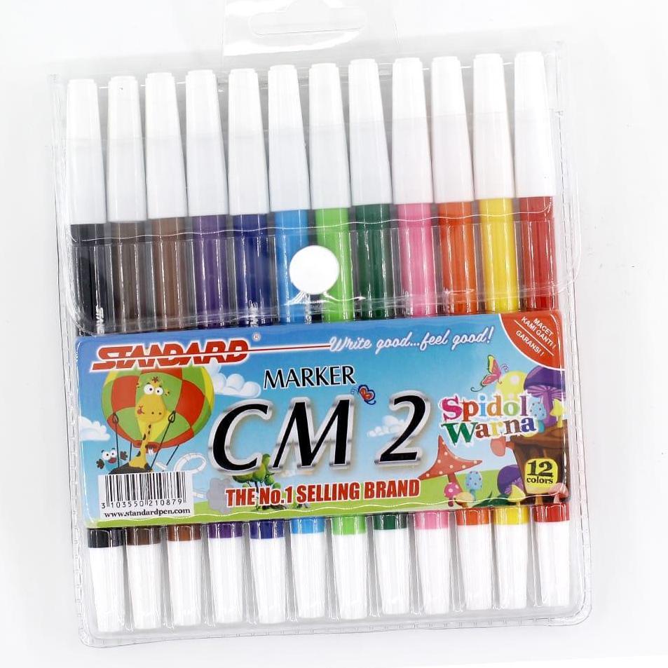 

hkhq -12 [PAM] Spidol 12 Warna Standard CM12 HFY