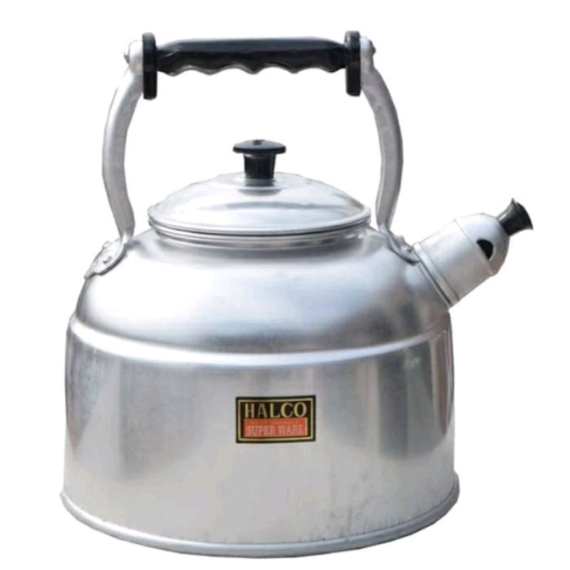 TEKO REBUS AIR BISA BUNYI/SIUL ,HALCO,4 LITER 22 CM TEKO ALUMUNIUM HALCO