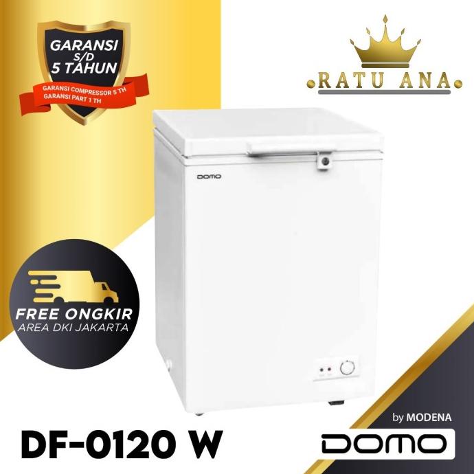 DOMO BY MODENA CHEST FREEZER TYPE DF 0120 W - FREEZER BOX