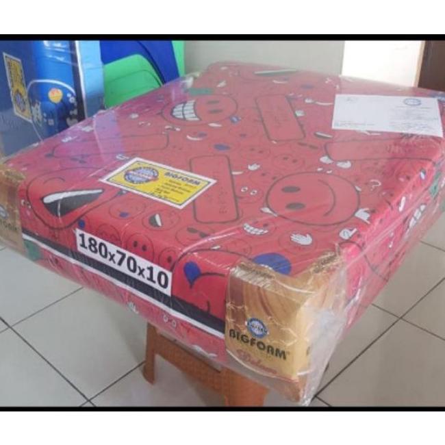 Kasur Lantai Busa Lipat Bigfoam Garansi 70X180X10Cm - Bandung Saja