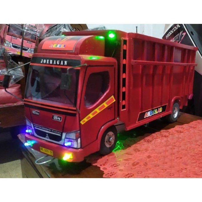Flash Sale Promo Truk Oleng Kayu Elegant Mainan Truk Oleng Kayu Ukuran P42 Cm Terlaris