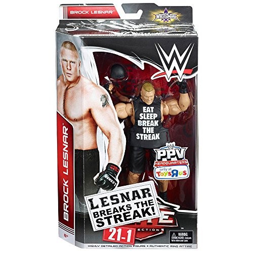 Diskon Spesial Mattel, Wwe, Elite Exclusive Action Figure, Brock Lesnar (Lesnar Break Termurah