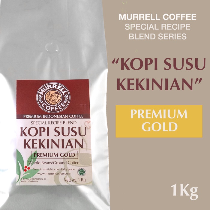 

Discount Kopi Susu Kekinian PREMIUM GOLD 1kg biji bubuk MURRELL special blend /KOPI EUBE/KOPI KAPAL