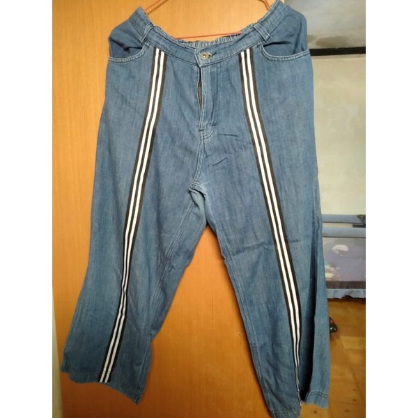 Preloved celana kulot jeans