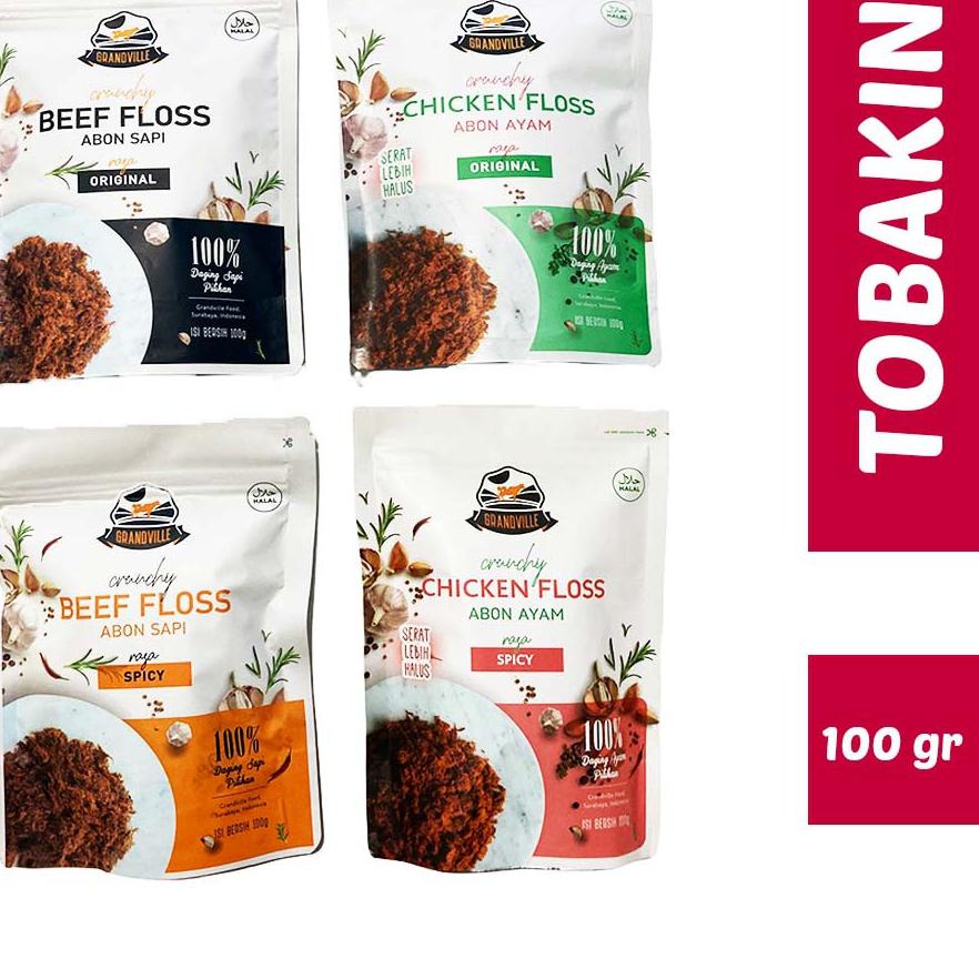 

Terbaru | FG2 | Grandville Abon Sapi Ayam Anak / Grand Ville Beef Chicken Floss 100gr HALAL