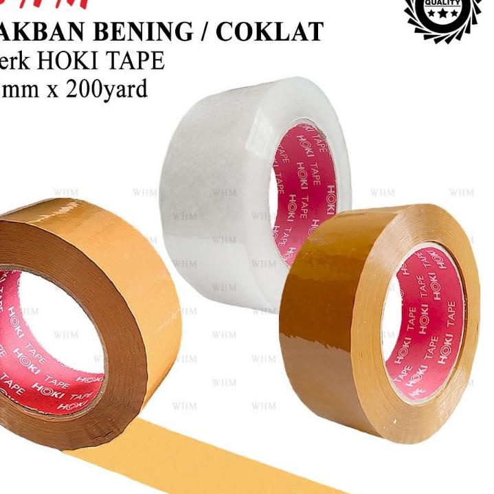

Promo | HJ6 | LAKBAN BENING DAN COKLAT 45MMx200YARD Bening Coklat SUPER REKAT KUAT TIDAK MUDAH ROBEK KUALITAS SUPER PREMIUM / GROSIR PACKING KLATEN