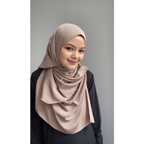 Salwa Shawl - Pashmina curve Snowsheer