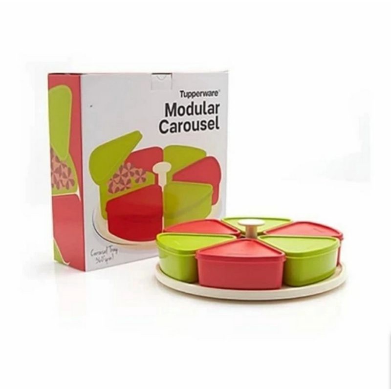 modular carousel tupperware
