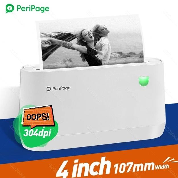PRINTER PERIPAGE A9Smax 304dpi Thermal Bluetooth ukuran 107,77 & 58 mm