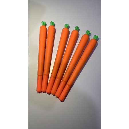 

Pena bentuk wortel isi 6pcs