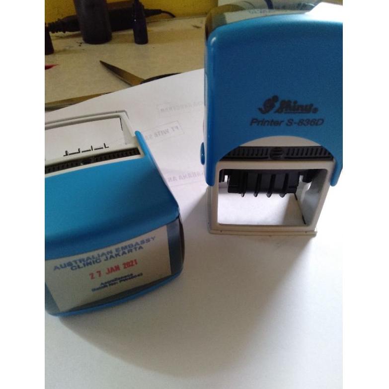 

[KODE IVPFY] shiny s836d stempel tanggal dan Costum tulisan