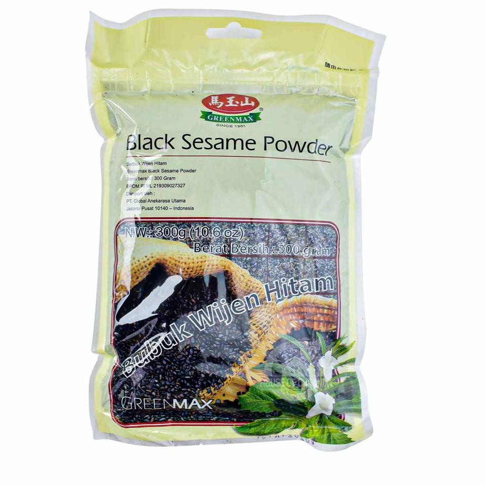 

12.12 MALL Greenmax Black Sesame Powder 300 Gr 