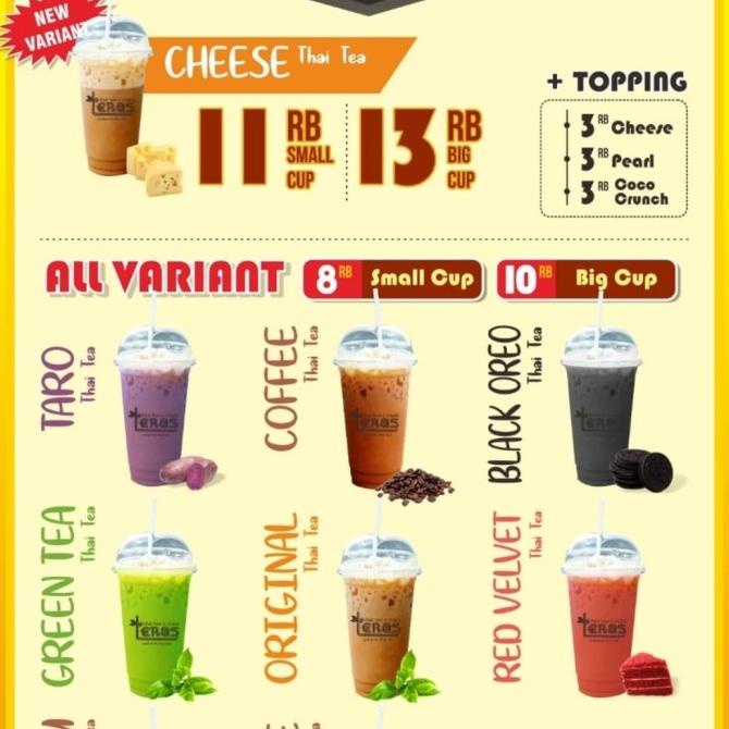 

~^~^~^] Authentic Thai Tea All Variant 22Oz