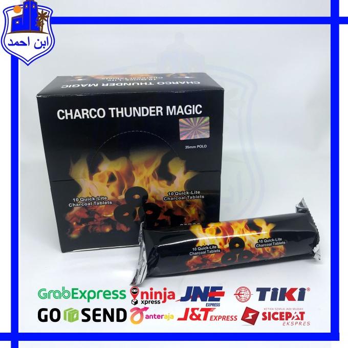

arang magic charcoal tablets 1 box isi 8 roll