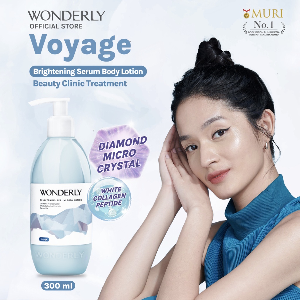 ⭐️ Beauty Expert ⭐️ Wonderly Brightening Serum Body Lotion Voyage 300 ml
