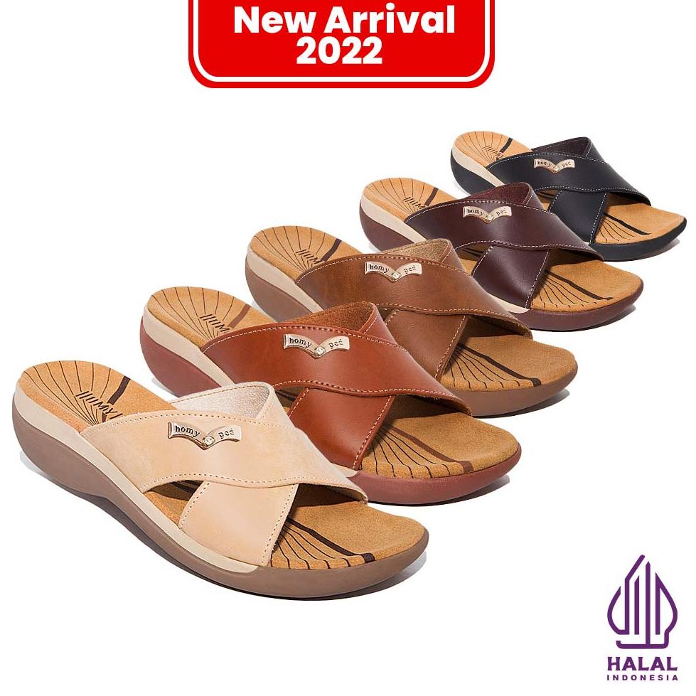 [KODE IMFQY] Homyped Altis N55 Sandal Wedges Wanita