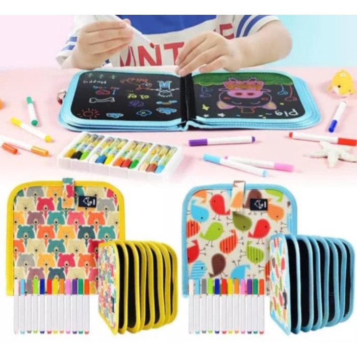 

Terlaris Buku Tulis Anak/Book Drawing Pad/Buku Tulis Ajaib/Buku Tulis Anak