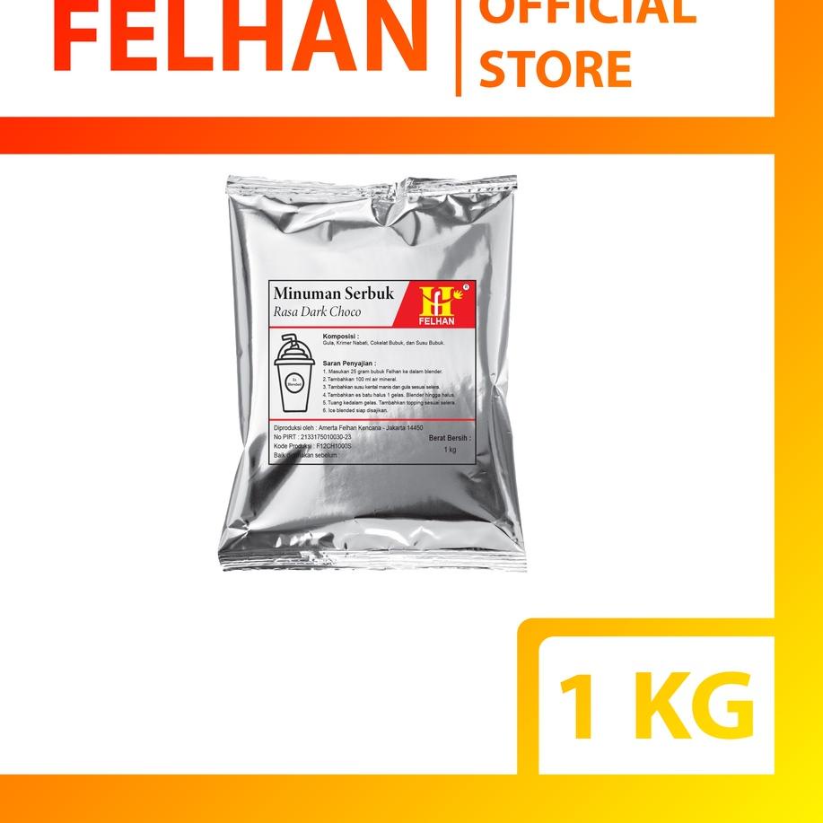 

✨STAR✨ FELHAN - Bubuk Minuman / Bubble Drink Rasa Dark Choco (1000 gram) 