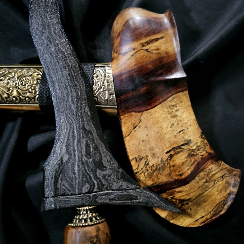 Keris Pulanggeni II Luk 5 Pamor Pedaringan Kebak