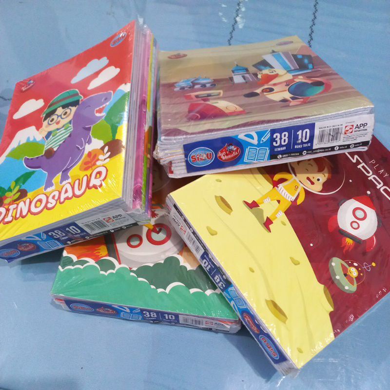 

Buku Tulis/Buku Garis Skola BY SIDU