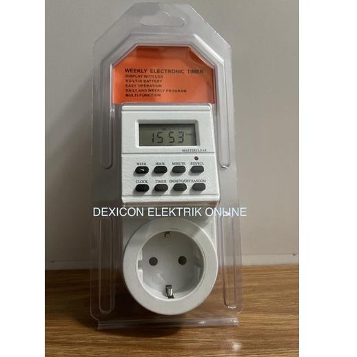 12.12 Brand Timer digital stop kontak/stop kontak timer digital/stop kontak on off listrik otomatis/