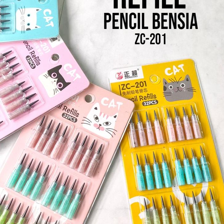 

6.6 Sale | TD4 | Isi refill pensil bensia / Isi ulang pensil bensia ZC201