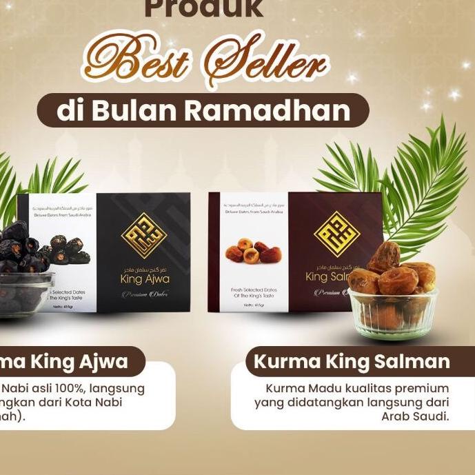 

Promo✅⭐Kurma Premium Hampers King Salman King Ajwa Kurma Nabi Imunitas Kesehatan