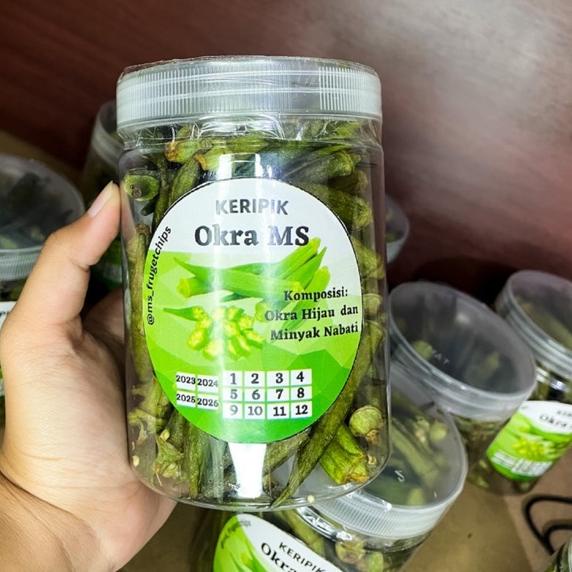 

Discount | HJ6 | KERIPIK SAYUR OKRA PREMIUM 750 ML PREMIUM (TERMURAH)