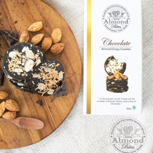 

Limited | KP8 | Almond Bites - Almond Crispy Crackers Chocolate