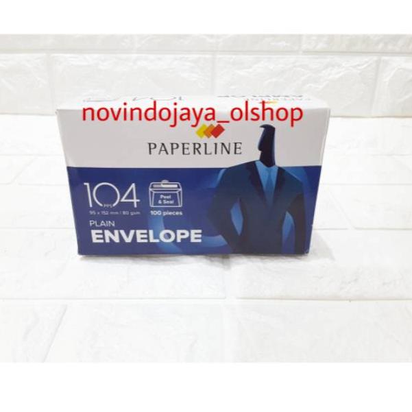 

DISCOUNT !! Amplop Putih Kecil 104 PAPERLINE / Amplop Murah / Amplop Putih