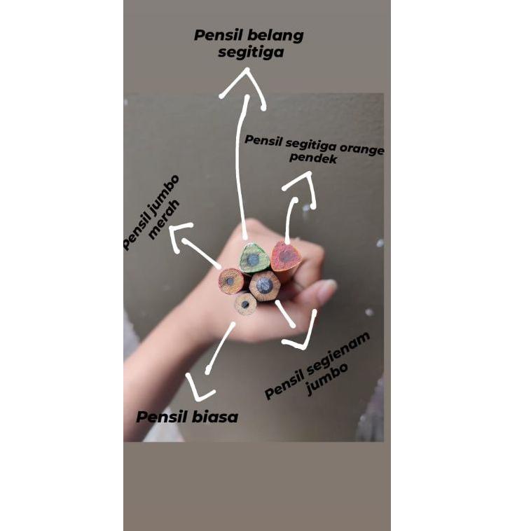 

NEW !! pensil super jumbo segi enam kayu kuat [KODE 681]