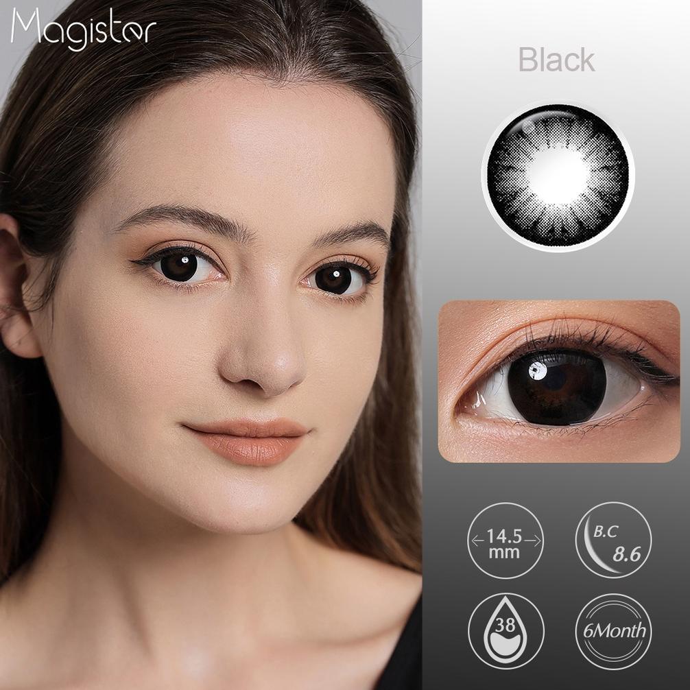 ( COD ) 0.00~-8.00 Softlens Minus 14.5MM,  Soflens Minus Hitam, Softlens Mata Normal,  Lensa Kontak 