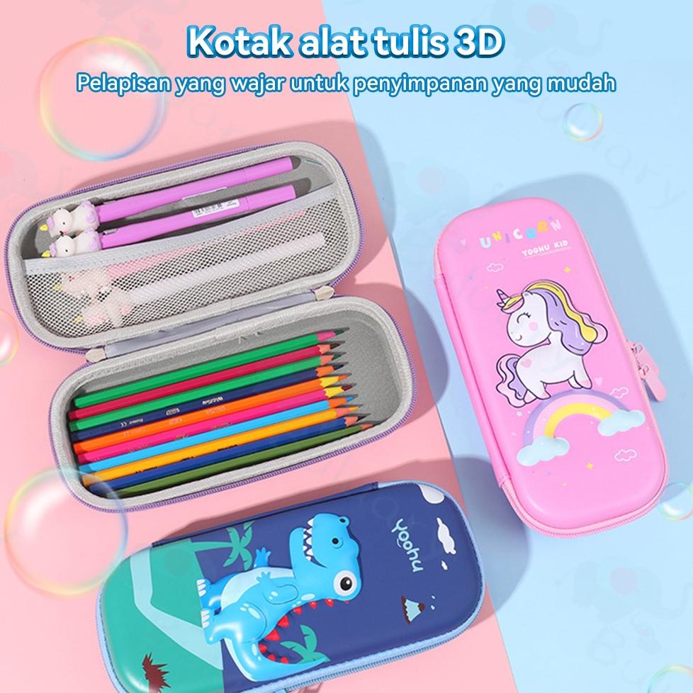 

Cod Buluary Kotak Pensil Anak 3D Karakter Lucu Tempat Pensil Kotak Timbul .,