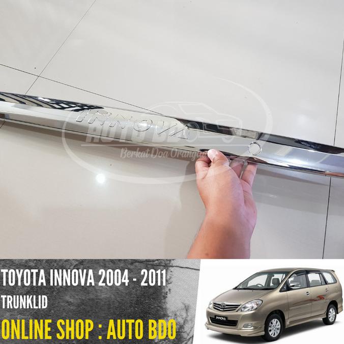 Trunk Lid Trunklid Innova 2004 - 2011 Emboss Model Tempel