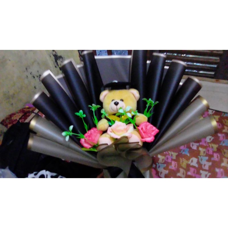 Bouqet boneka/bunga wisuda
